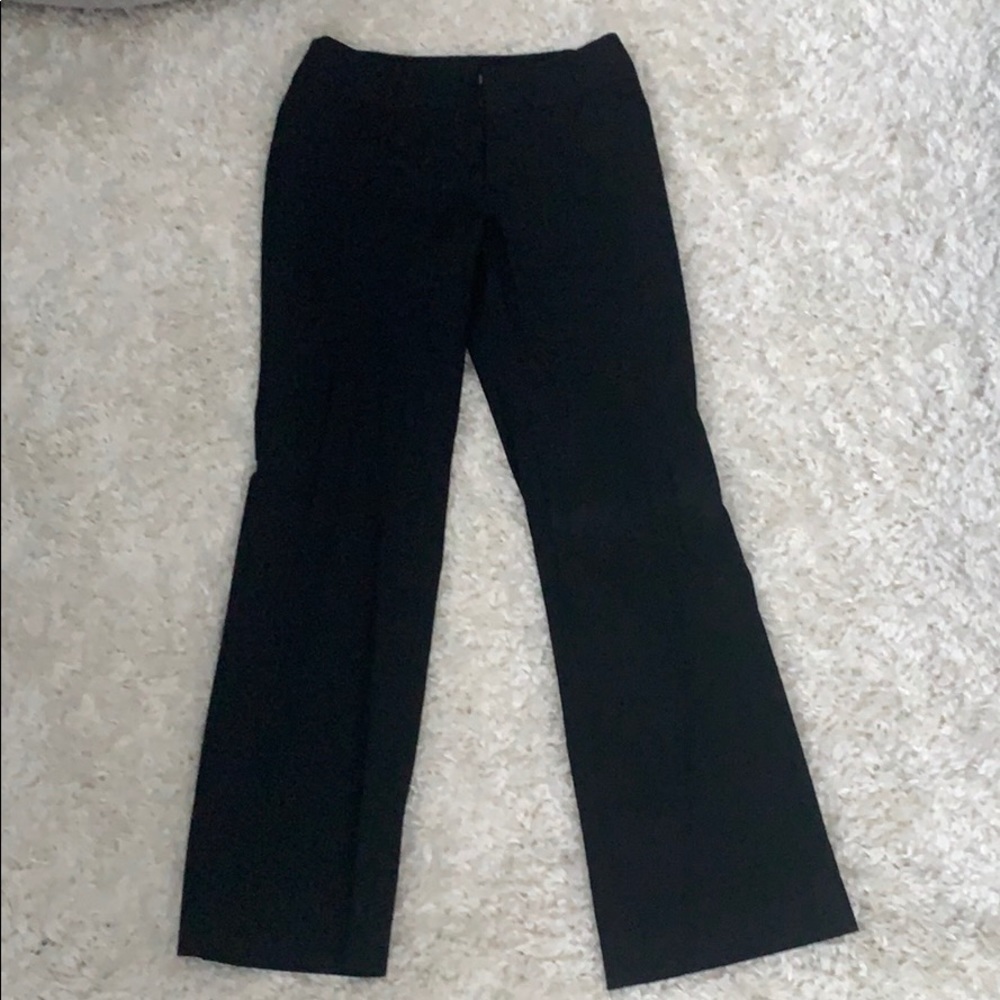 Black trouser pants